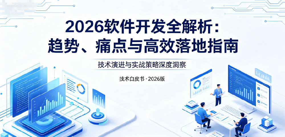 2026软件开发全解析：趋势、痛点与高效落地指南